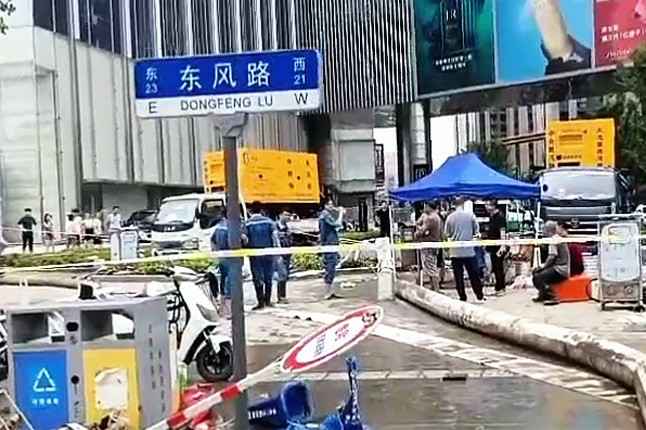 开云网页版登录入口-开云(中国)排涝突击队在排涝现场